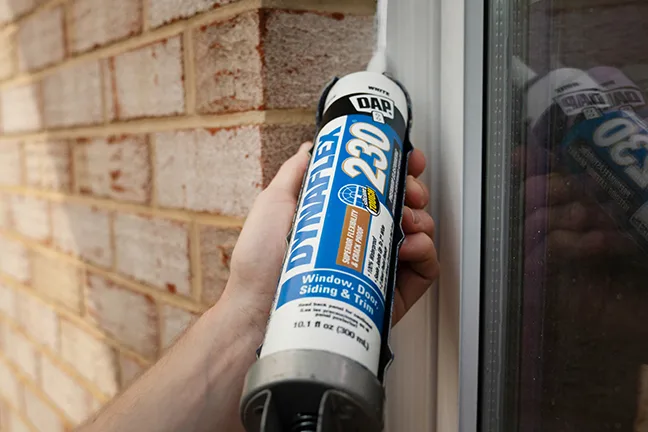 dynaflex 230 sealing window exterior