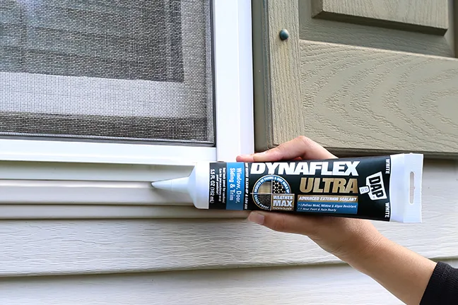 dynaflex ultra on exterior window